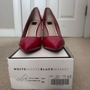 White House Black Market Red Heels